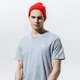 Férfi póló ADIDAS PÓLÓ ESSENTIAL TEE gn3414 szín: szürke