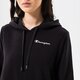 Női pulóver CHAMPION PULÓVER KAPUCNIS HOODED SWEATSHIRT 114859kk001 szín: fekete