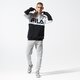 Férfi pulóver FILA PULÓVER NIGHT BLOCKED HOODY 687001a220 szín: szürke