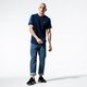 Férfi póló ADIDAS PÓLÓ SS BLC 3-S TEE ed5957 szín: sötétkék