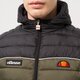 Férfi télikabát ELLESSE KABÁT PEHELY LOMBARDY 2 BLK/KHA PADDED JACKET shk13274043 szín: fekete