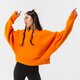 Női pulóver ADIDAS PULÓVER SWEATSHIRT hf7477 szín: narancssárga