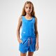Gyerek póló NIKE G NSW HERITAGE ROMPER cj7543-402 szín: kék