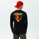 Férfi póló JORADAN PÓLÓ M J SPRT DNA LS CREW dc9771-010 szín: fekete