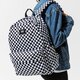 Női hátizsák VANS HÁTIZSÁK OLD SKOOL CHECK BACKPACK vn0a5khry281 szín: fekete