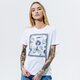 Női póló VANS PÓLÓ WM BORDER FLORAL BF WHITE vn0a5arlwht1 szín: fehér