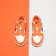 Gyerek sportcipők NIKE DUNK LOW dh9756-003 szín: narancssárga