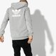 Férfi pulóver ADIDAS PULÓVER TRF FLC HOODIE dn6015 szín: szürke