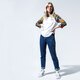 Női póló VANS PÓLÓ WM NURSERY WHITE/MULTI TROPIC vn0a4doivbm1 szín: fehér