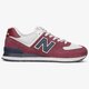 Férfi sportcipők NEW BALANCE ML574ESW ml574esw szín: bordó