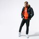 Férfi télikabát UMBRO KABÁT TÉLI RETRO PUFFER JKT ul39kum82001 szín: fekete