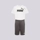 Gyerek póló PUMA PÓLÓ/SHORTS TS SET 67167002 szín: fehér