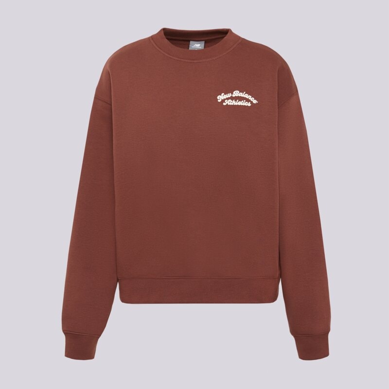 NEW BALANCE PULÓVER LINEAR HERITAGE FLEECE CREW