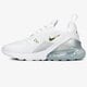 Női sportcipők NIKE WMNS AIR MAX 270 ESS dm3080-100 szín: fehér
