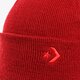 Gyerek téli sapka CONVERSE SAPKA TÉLI CORE BEANIE 10017297-a05 szín: piros