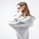 Női pulóver ADIDAS PULÓVER VOCAL HOODIE ed5850 szín: fehér