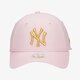 Női baseball sapka NEW ERA SAPKA WMNS METALLIC LOGO 940 NYY PNK NEW YORK YANKEE 60222534 szín: rózsaszín
