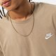 Férfi póló NIKE PÓLÓ NIKE SPORTSWEAR CLUB ar4997-247 szín: barna