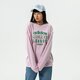 Női pulóver ADIDAS PULÓVER CREW hl0043 szín: rózsaszín