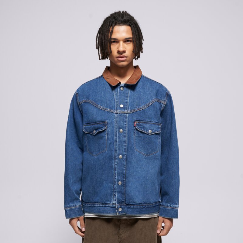 LEVI'S ING WESTERN INSPIRED TRUCK DARK INDIGO - WORN IN