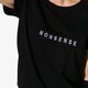 Női póló CONFRONT PÓLÓ SS NONSENSE TEE cf19tsd27002 szín: fekete