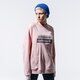 Női pulóver ADIDAS PULÓVER VOCAL SWEATSHIRT ec0746 szín: rózsaszín