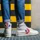Női téli cipők CONVERSE PRO LEATHER GOLD STANDARD 170240c szín: fehér