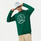 Férfi pulóver ADIDAS PULÓVER CLUB SWEATER hr7895 szín: zöld