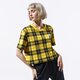 Női póló NIKE PÓLÓ SS W NSW TEE FUTURA PLAID CROP ci1014-703 szín: sárga