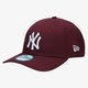 Gyerek baseball sapka NEW ERA SAPKA LEAGUE ESSENTIAL 940 NY YANKEES MAR 80337643 szín: bordó