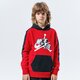 Gyerek pulóver JORDAN PULÓVER KAPUCNIS JUMPMAN CLASSICS III PO BOY 957422-r78 szín: fekete