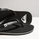 Férfi papucsok és szandálok QUIKSILVER MOLOKAI  aqyl100064xkkw szín: fekete