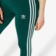 Női nadrágok ADIDAS LEGGINGS 3 STR TIGHT ADICOLOR dv2613 szín: zöld