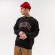 Férfi pulóver JORDAN  PULÓVER M J ESS HOL PLD FLC CREW dv1574-010 szín: fekete