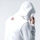 Férfi pulóver REEBOK PULÓVER KAPUCNIS TJ HOODY 3 gk9160 szín: fehér