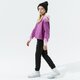 Gyerek pulóver JORDAN PULÓVER KAPUCNIS JORDAN ESSENTIALS GIRL 45a881-p1g szín: lila
