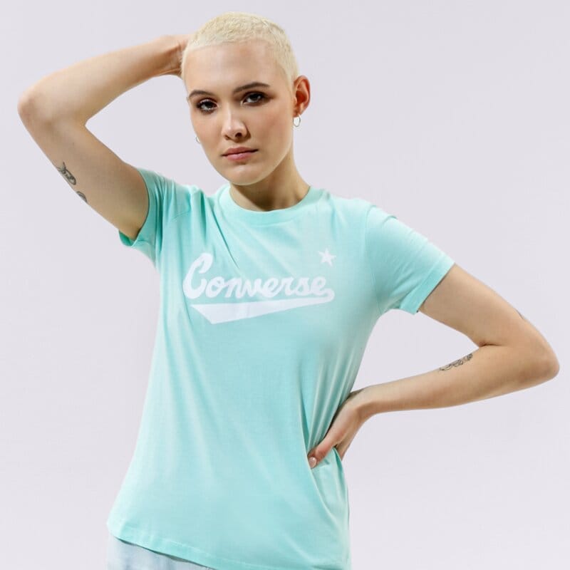 CONVERSE PÓLÓ WMN NOVA CENTER FRONT LOGO TEE