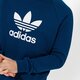 Férfi pulóver ADIDAS PULÓVER TREFOIL CREW ADICOLOR dv1545 szín: kék