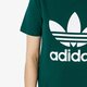 Női póló ADIDAS PÓLÓ SS TREFOIL TEE ADICOLOR dv2597 szín: zöld