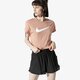 Női póló NIKE TOP W NSW SWSH TOP CROP SS ar3064-605 szín: multicolor