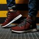 Férfi téli cipők TIMBERLAND SPRINT TREKKER MID tb0a259kc601 szín: bordó