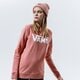 Női pulóver VANS PULÓVER CLASSIC V CREW vn0a4s97zls1 szín: rózsaszín