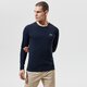 Férfi póló ALPHA INDUSTRIES PÓLÓ BASIC LS SMALL LOGO 198517-07 szín: sötétkék