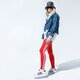 Női nadrágok ADIDAS LEGGINGS 3 STR TIGHT fm3283 szín: piros