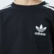 Gyerek póló ADIDAS PÓLÓ 3STRIPES LS MM fm5656 szín: fekete