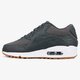 Női sportcipők NIKE WMNS AIR MAX 90 PRM 896497003 szín: szürke