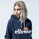 Női pulóver ELLESSE PULÓVER KAPUCNIS TORICES NAVY sgs03244429 szín: sötétkék