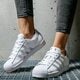 Női sportcipők ADIDAS SUPERSTAR  fx2329w szín: fehér