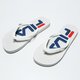 Női papucsok és szandálok FILA TROY SLIPPER WMN 10103491fg szín: fehér