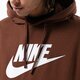 Férfi pulóver NIKE PULÓVER KAPUCNIS SPORTSWEAR CLUB FLEECE bv2973-259 szín: barna